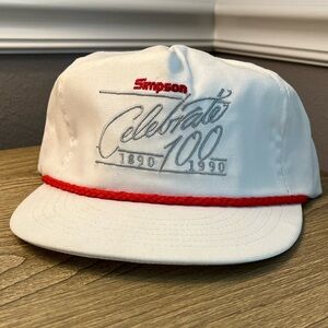 Vintage Simpson Racing Cap